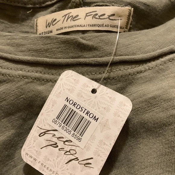 WE THE FREE Arden Tee in Army Green - Picture 7 of 10